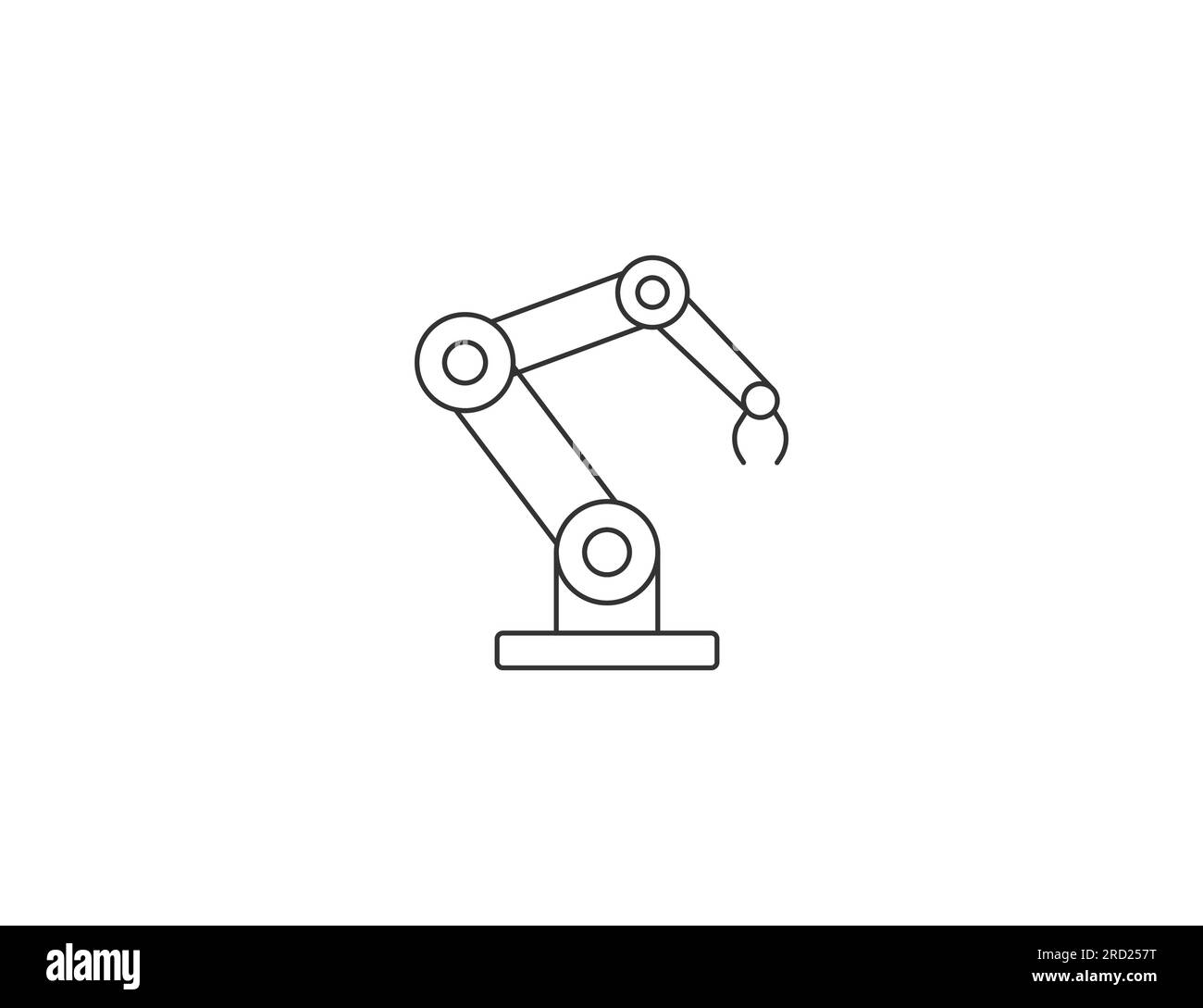 Robotic Arm Icon. Vector Illustration Stock Vector Image & Art - Alamy