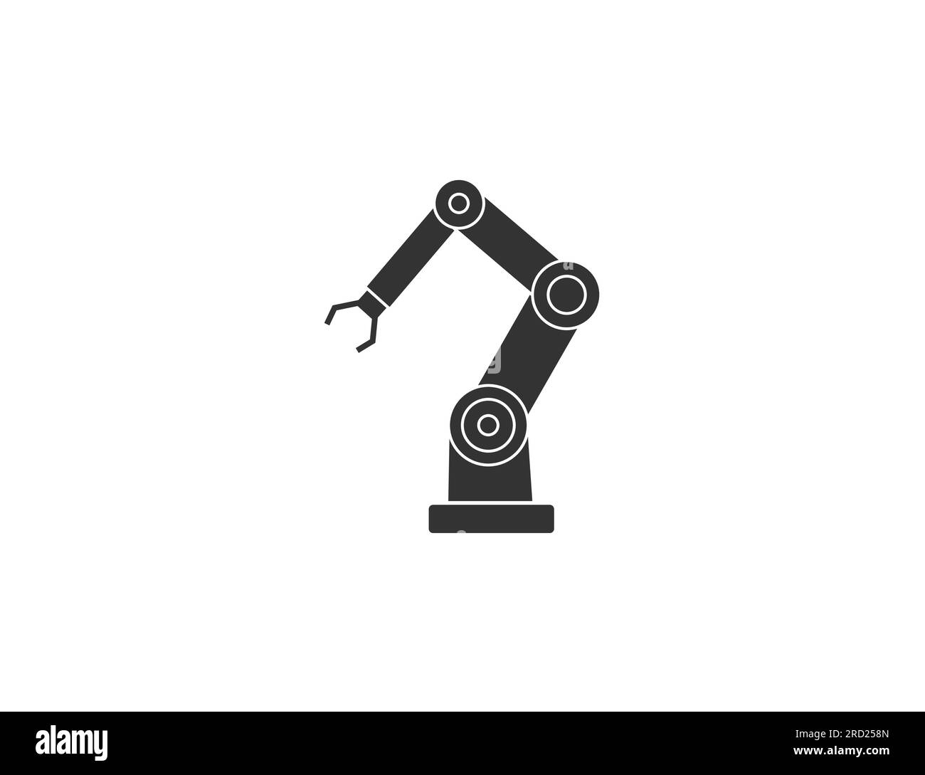 Robotic arm icon. Vector illustration Stock Vector Image & Art - Alamy