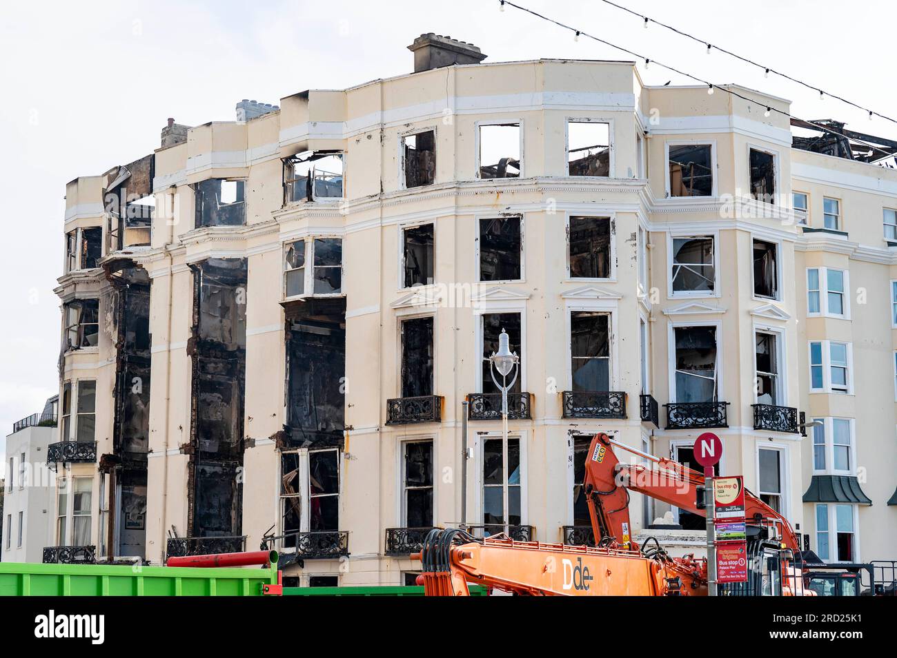Building work begins on shell hi-res stock photography and images - Alamy