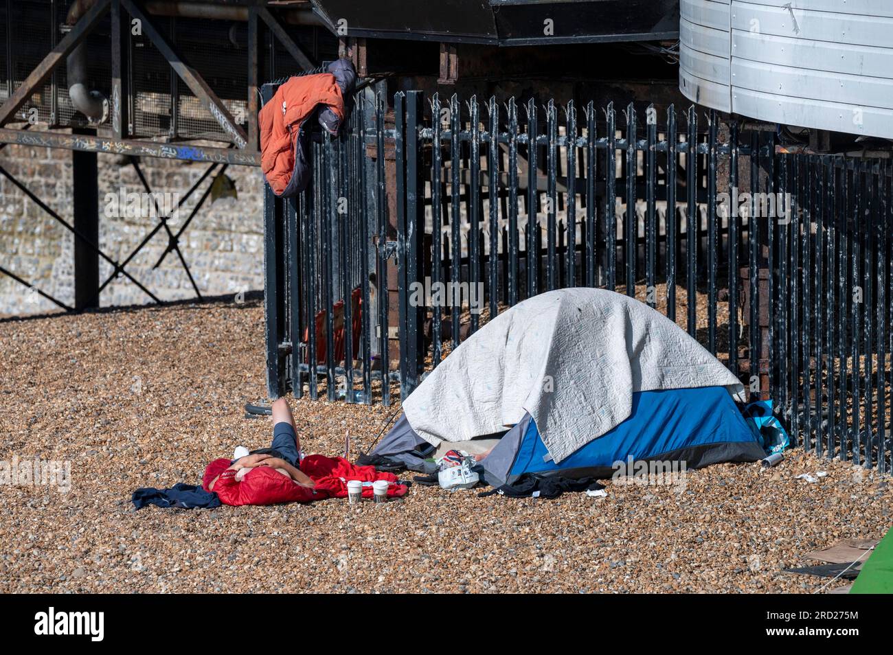 Brighton homeless 2023 hi-res stock photography and images - Alamy