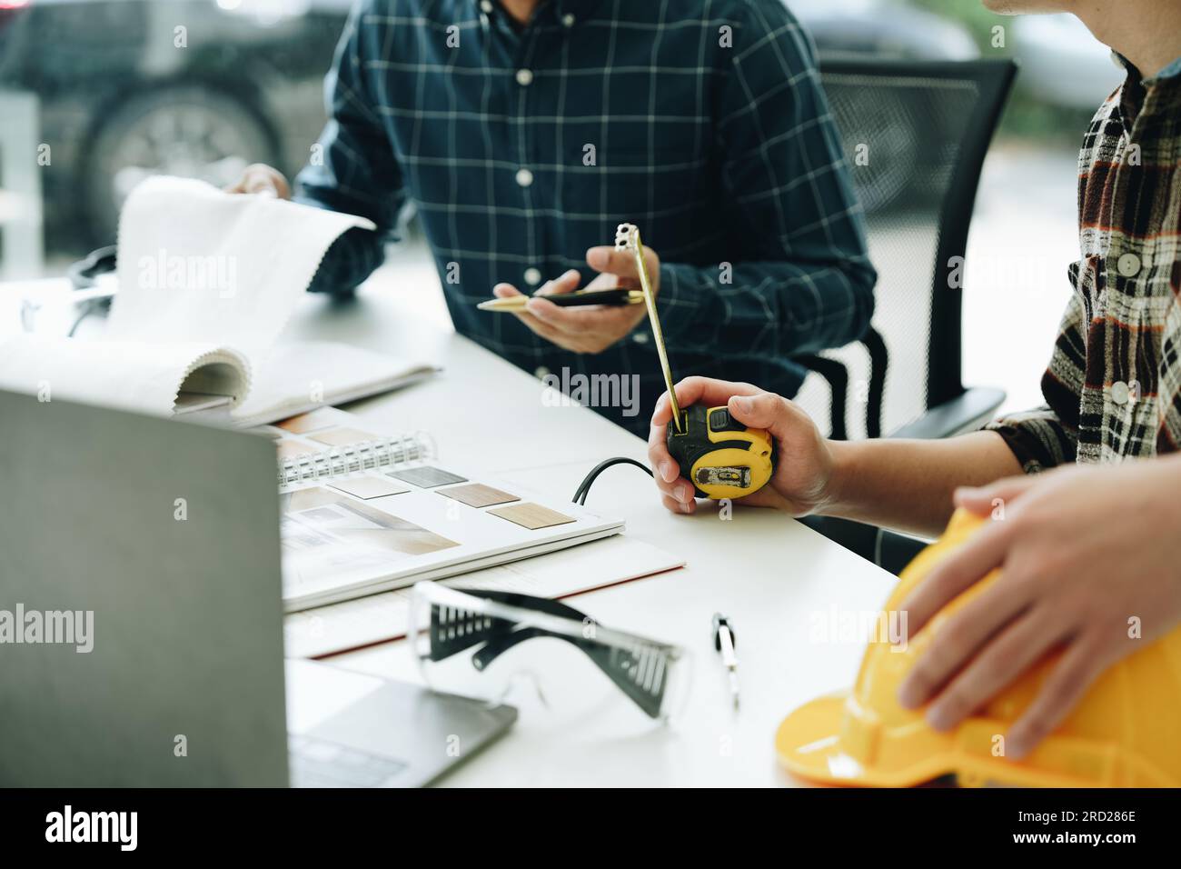Engineers, designers and interior designers are finalizing the design ...