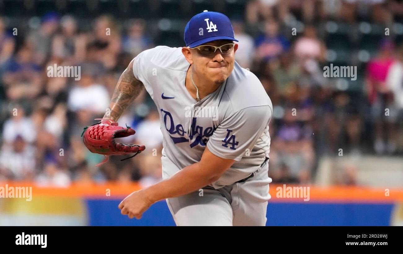 Los Angeles, United States. 04th Apr, 2022. Los Angeles Dodgers pitcher Julio  Urias (7) during a MLB spring training baseball game against the Los  Angeles Angels, Tuesday, Apr. 4, 2022, in Los