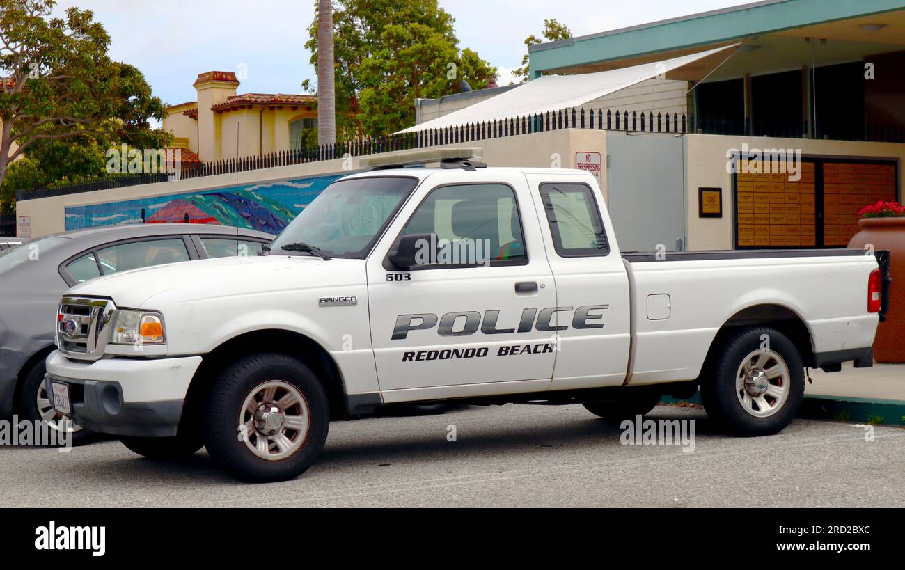 Redondo Beach, California Redondo Beach Police Car Stock Photo Alamy