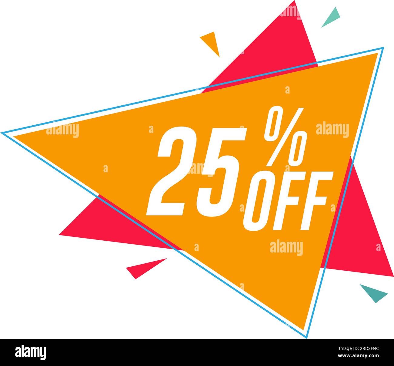 25-percent-off-sale-stock-vector-images-alamy