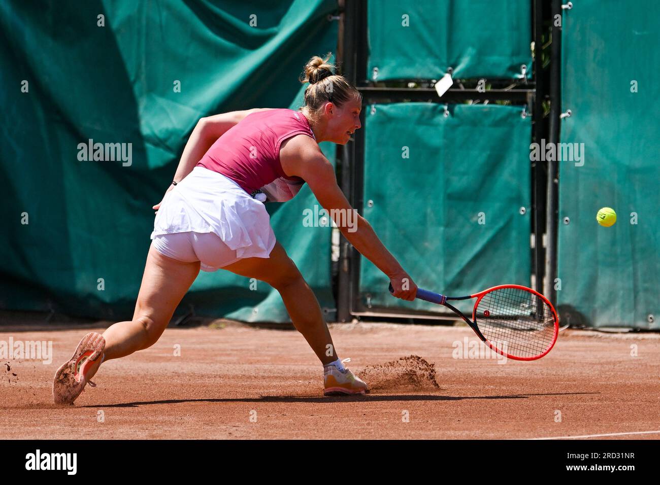 Budapest, Hungary. 18th July, 2023. July 18, 2023, Budapest, Hungary: Anna  Siskova (CZE) during the second day main draw match of WTA250 Hungarian  Gran Prix Tennis on July 18th, 2023 at Romai