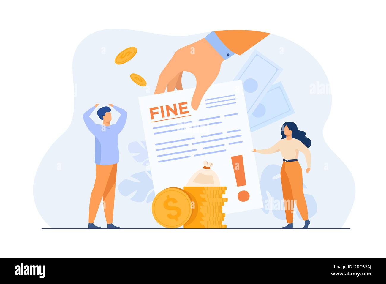 Punishment fine Cut Out Stock Images Pictures Alamy