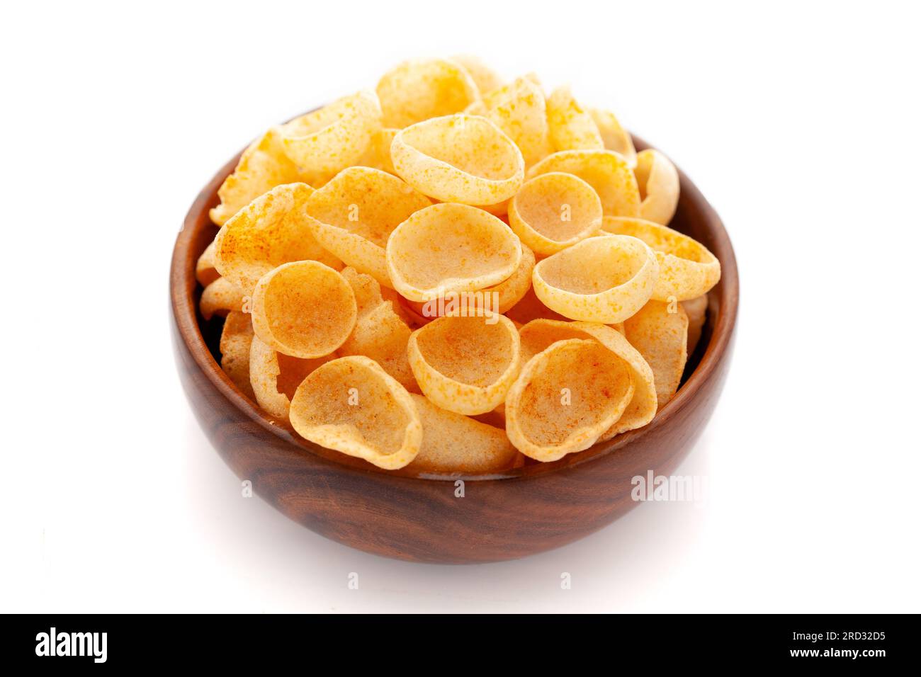 Cheese Puff Balls in Wooden Bowl on Light Background Stock Image - Image of  fried, cereal: 133510255