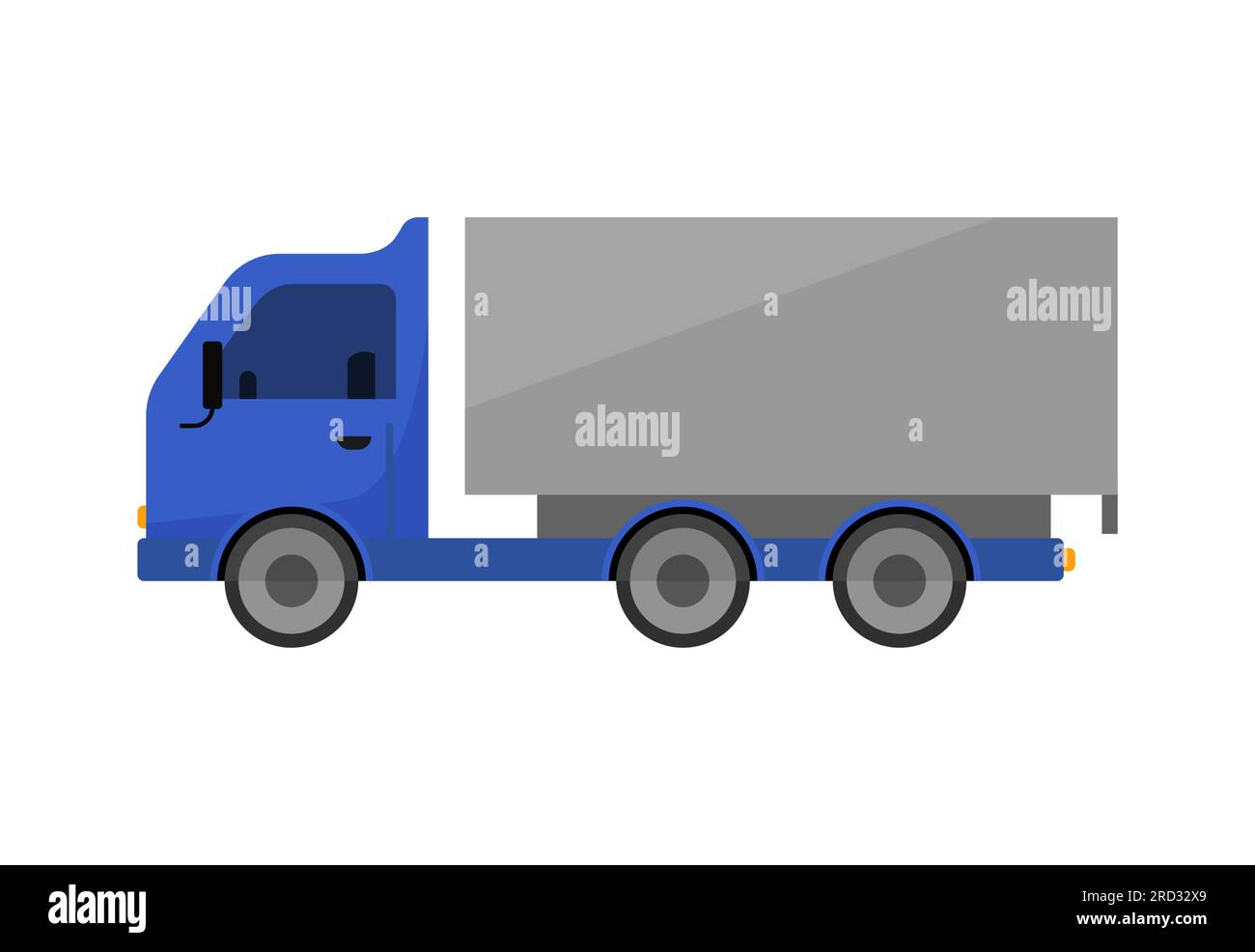 Heavy truck illustration Stock Vector Image & Art - Alamy