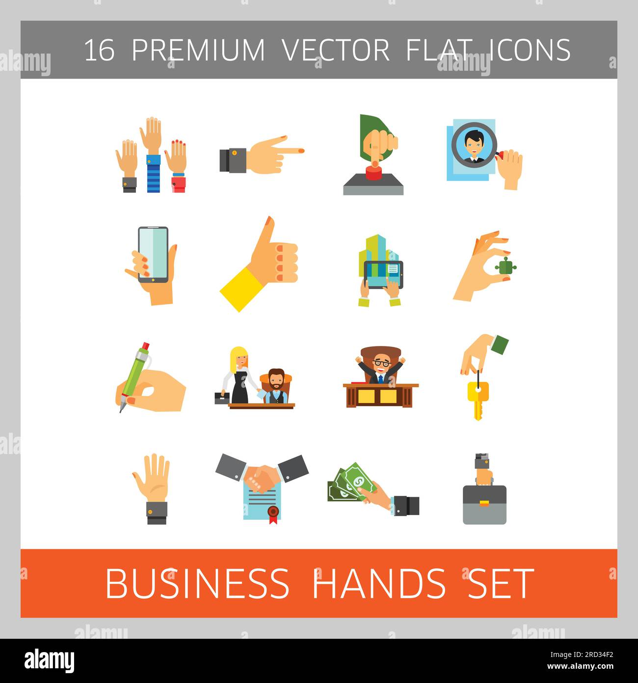 Hands locking Stock Vector Images - Alamy