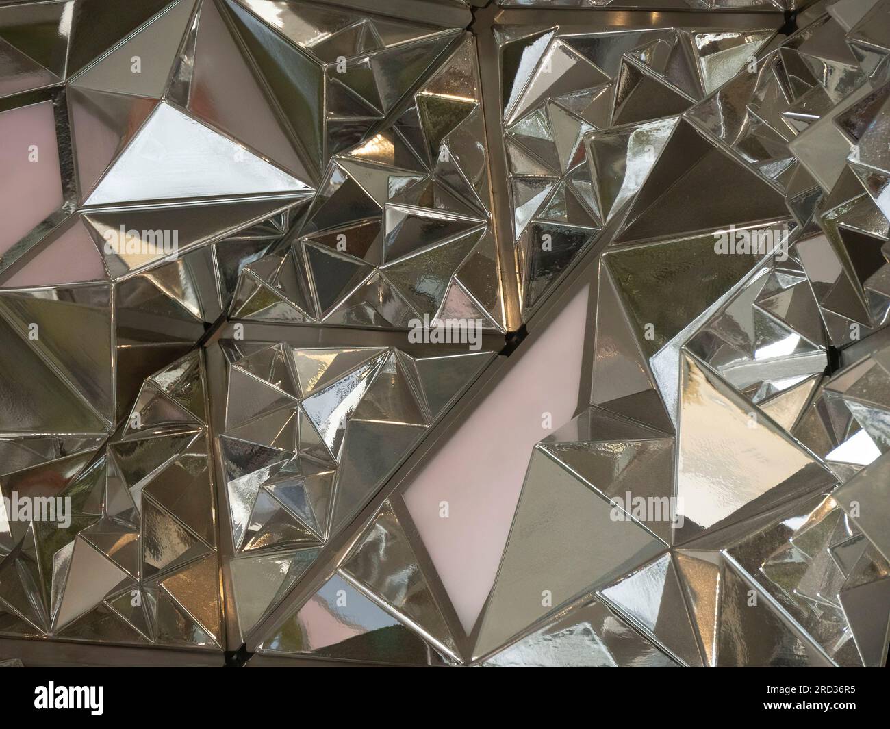 big crystals background abstract texture detail Stock Photo