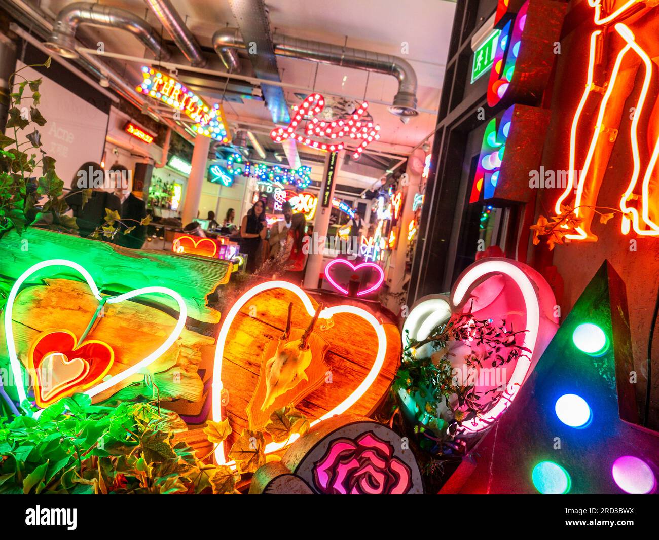Neon Lights Shop 'Gods Own Junkyard' popup at Lights of Soho, 35