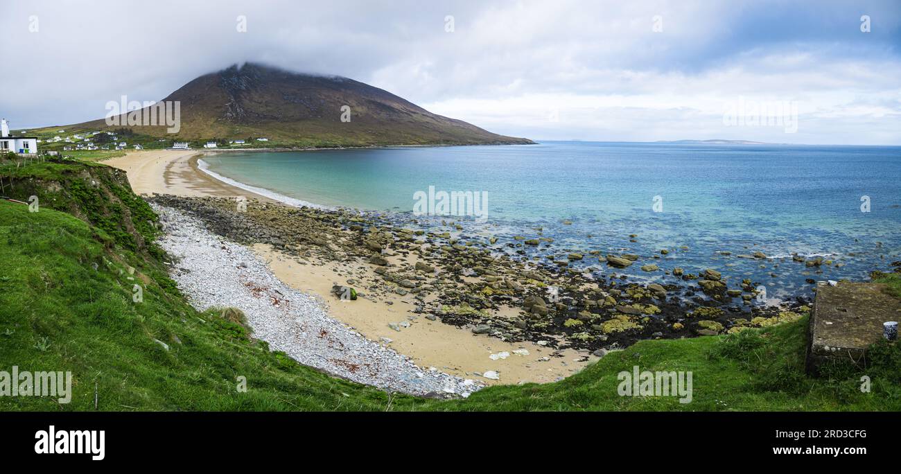 Achill island coastal landscape Stock Photo Alamy