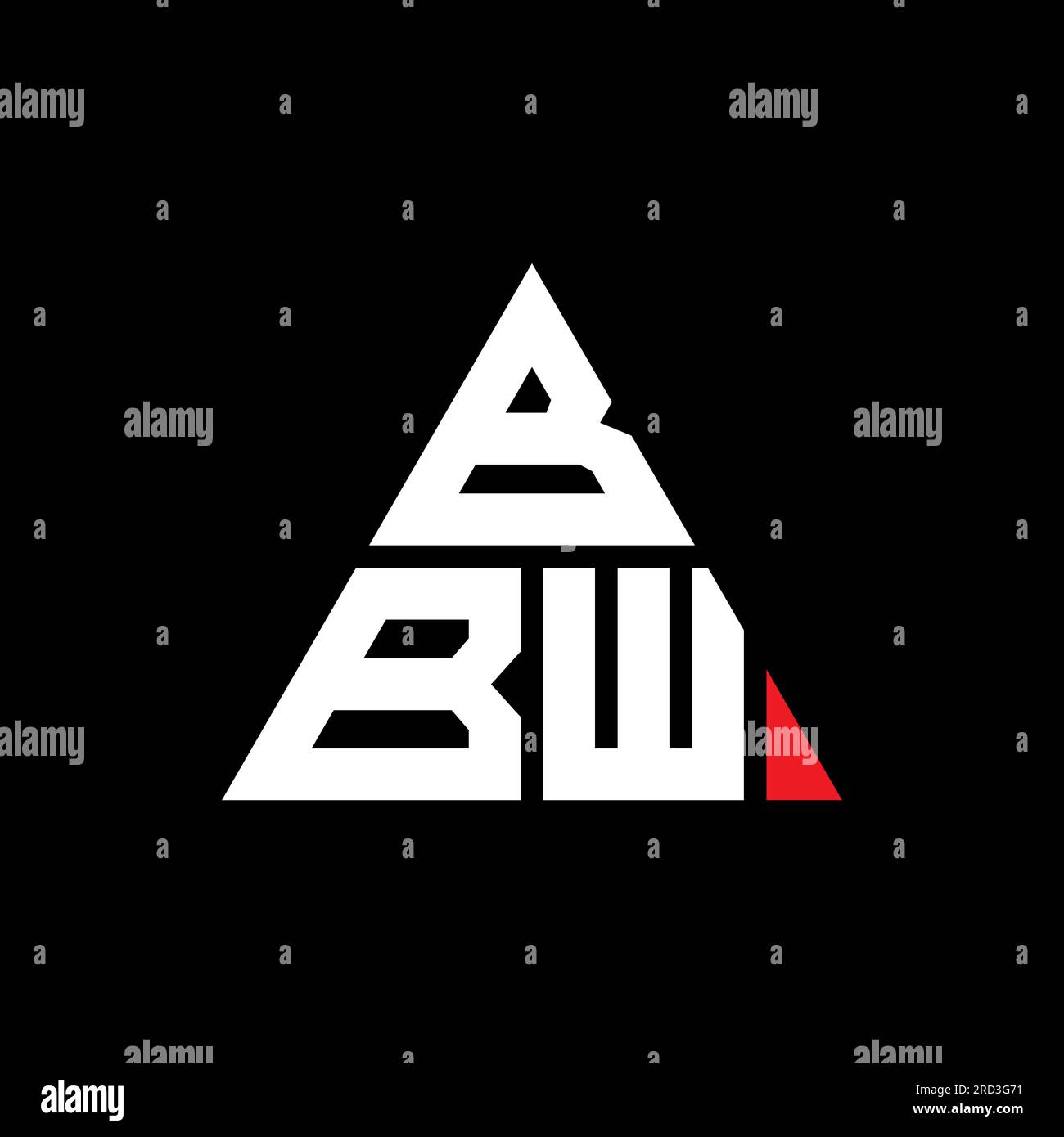 Bbw monogram hi-res stock photography and images - Alamy