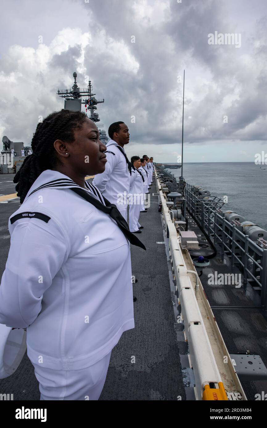 230628NHF1941148 NASSAU, The Bahamas (June 28, 2023) Boatswain Mate