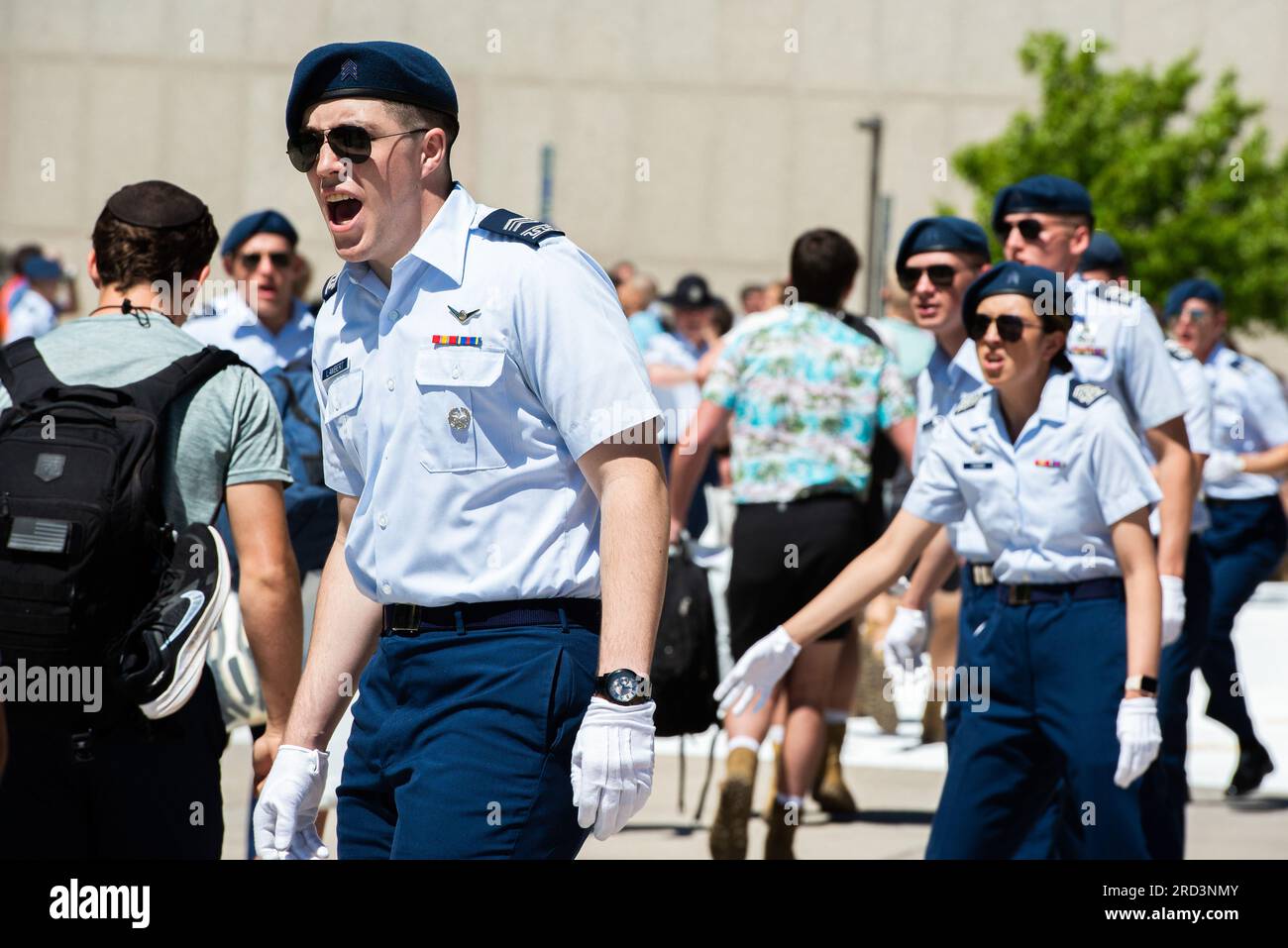 U.S. AIR FORCE ACADEMY, Colo. -- Basic cadets from the class of 2027 ...
