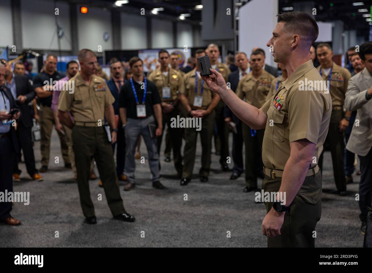 Marine Raiders and contractors with Marine Forces Special Operations