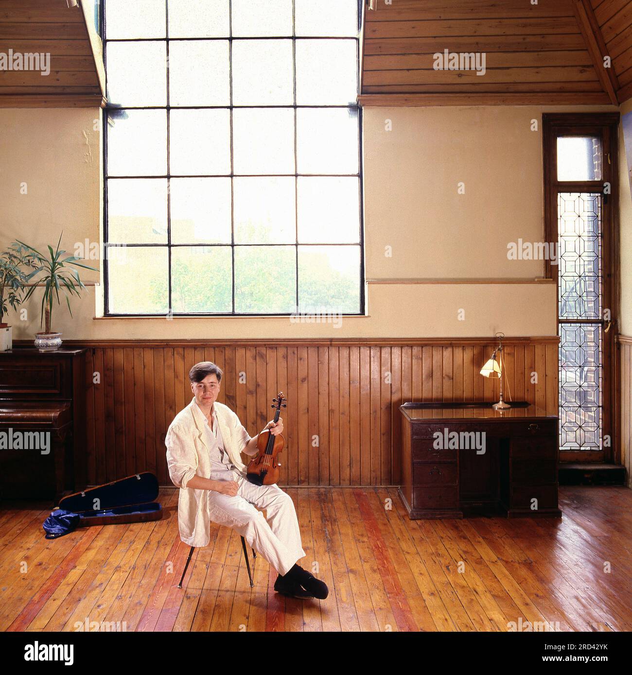 Violinist Nigel Kennedy Stock Photo Alamy