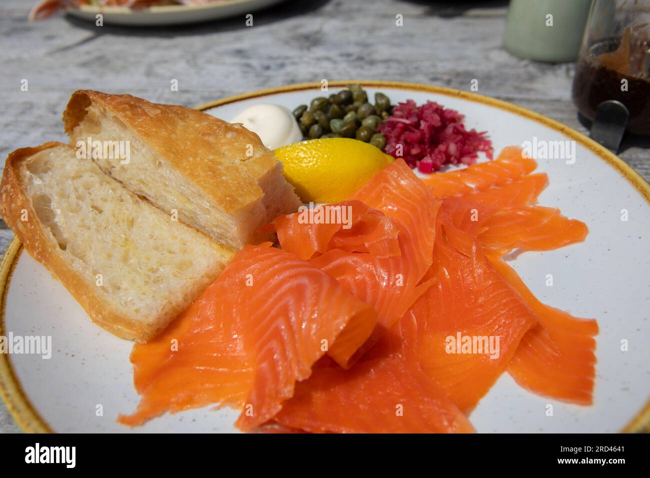 Smoked Trout, Hebrides Stock Photo Alamy