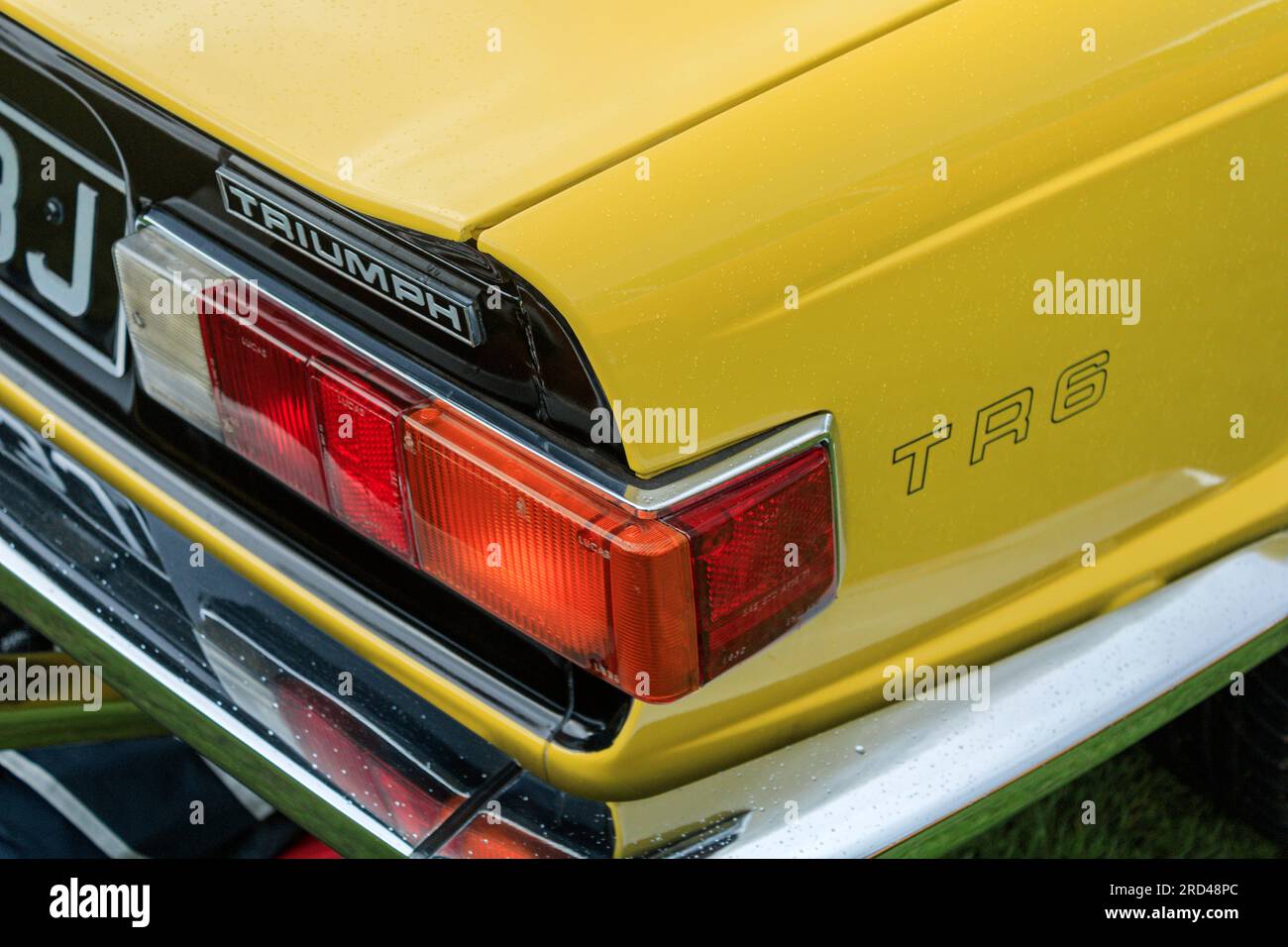 Triumph TR6. Rochdale Classic Car Show 2023 Stock Photo Alamy
