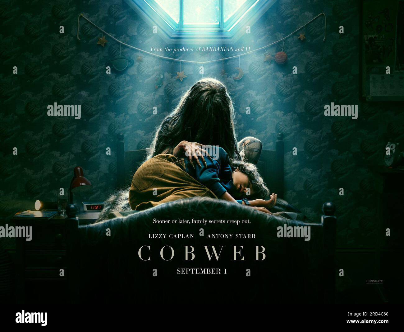 Cobweb film poster Stock Photo