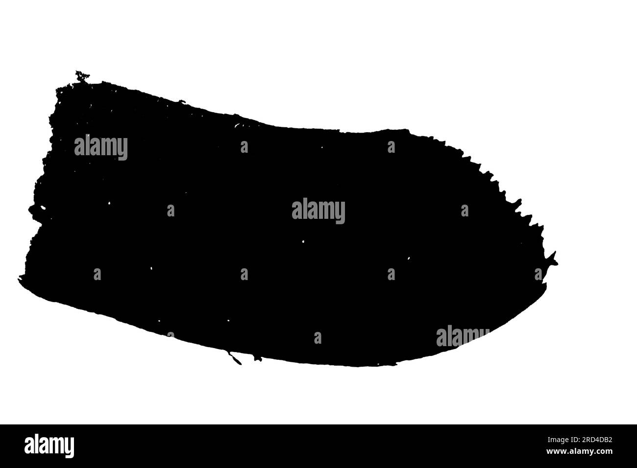 Art paint brush cut out Black and White Stock Photos & Images - Alamy