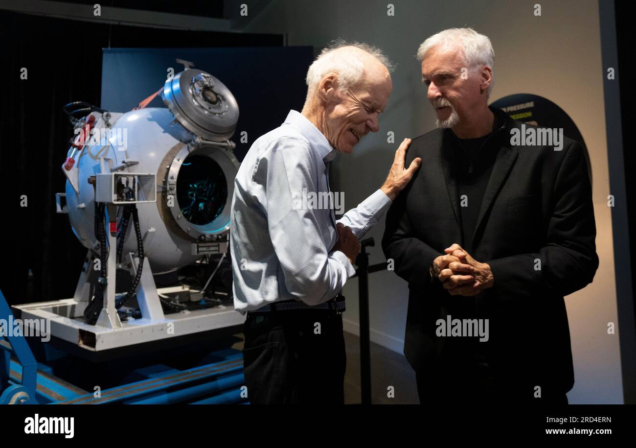 James Cameron talks about the pressures of being a filmmaker