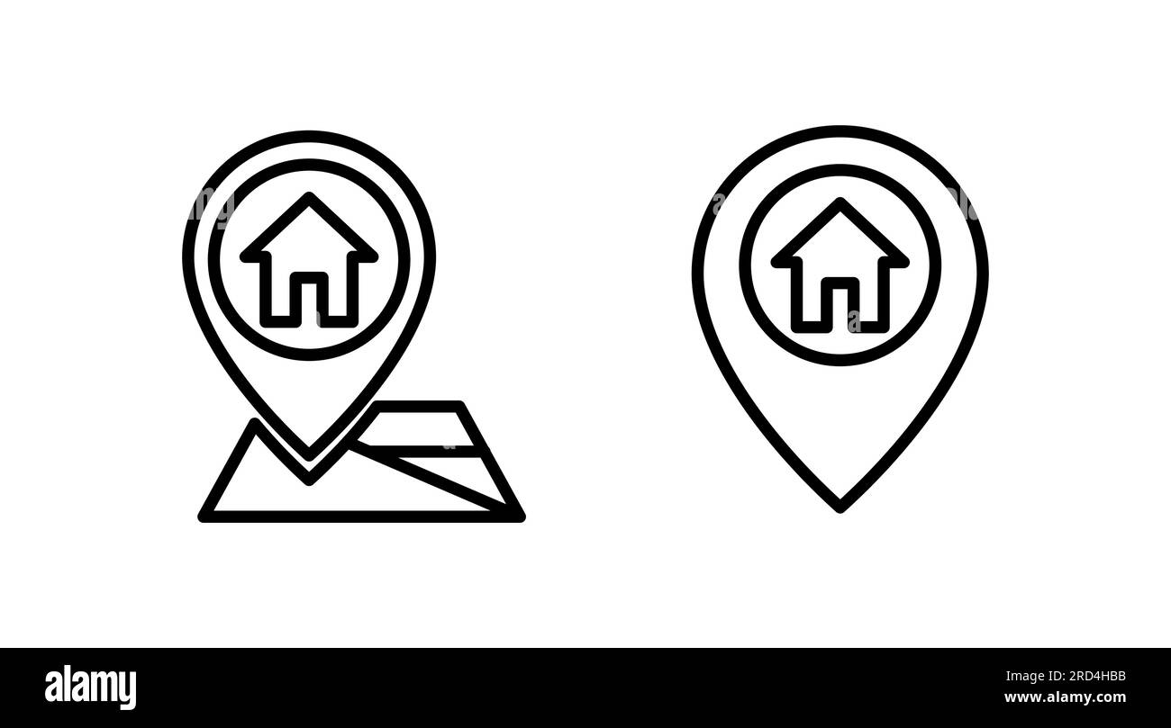 Address icon vector. location icon. address symbol. pin Stock Vector ...