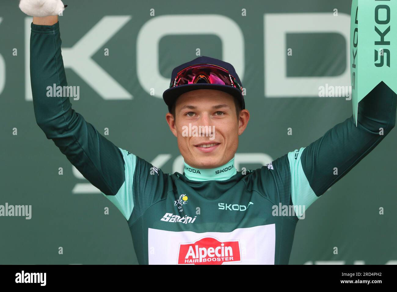 jasper philipsen Belgium Alpecin Deceuninck team retains green jersey