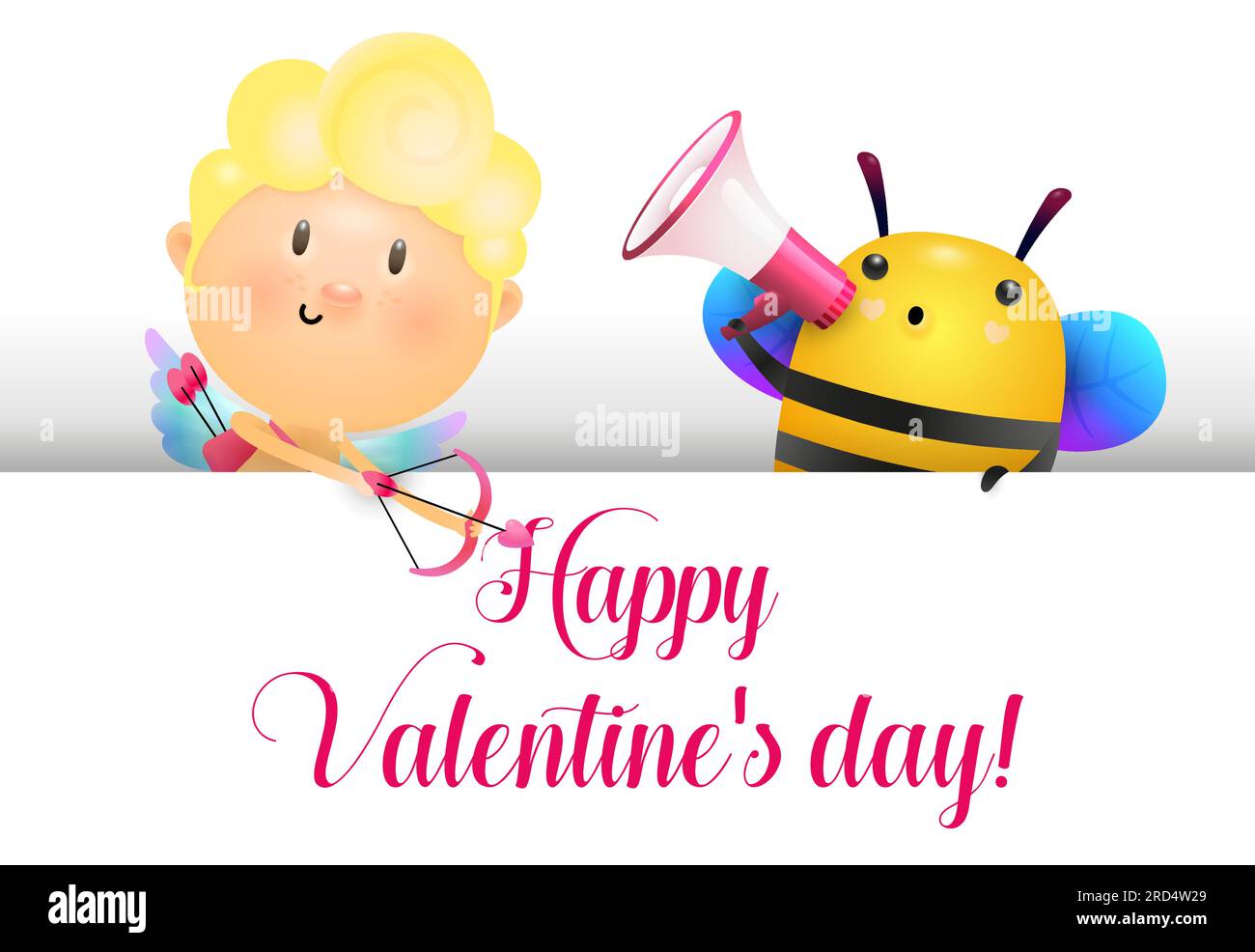 Valentines day banner design Stock Vector Image & Art - Alamy