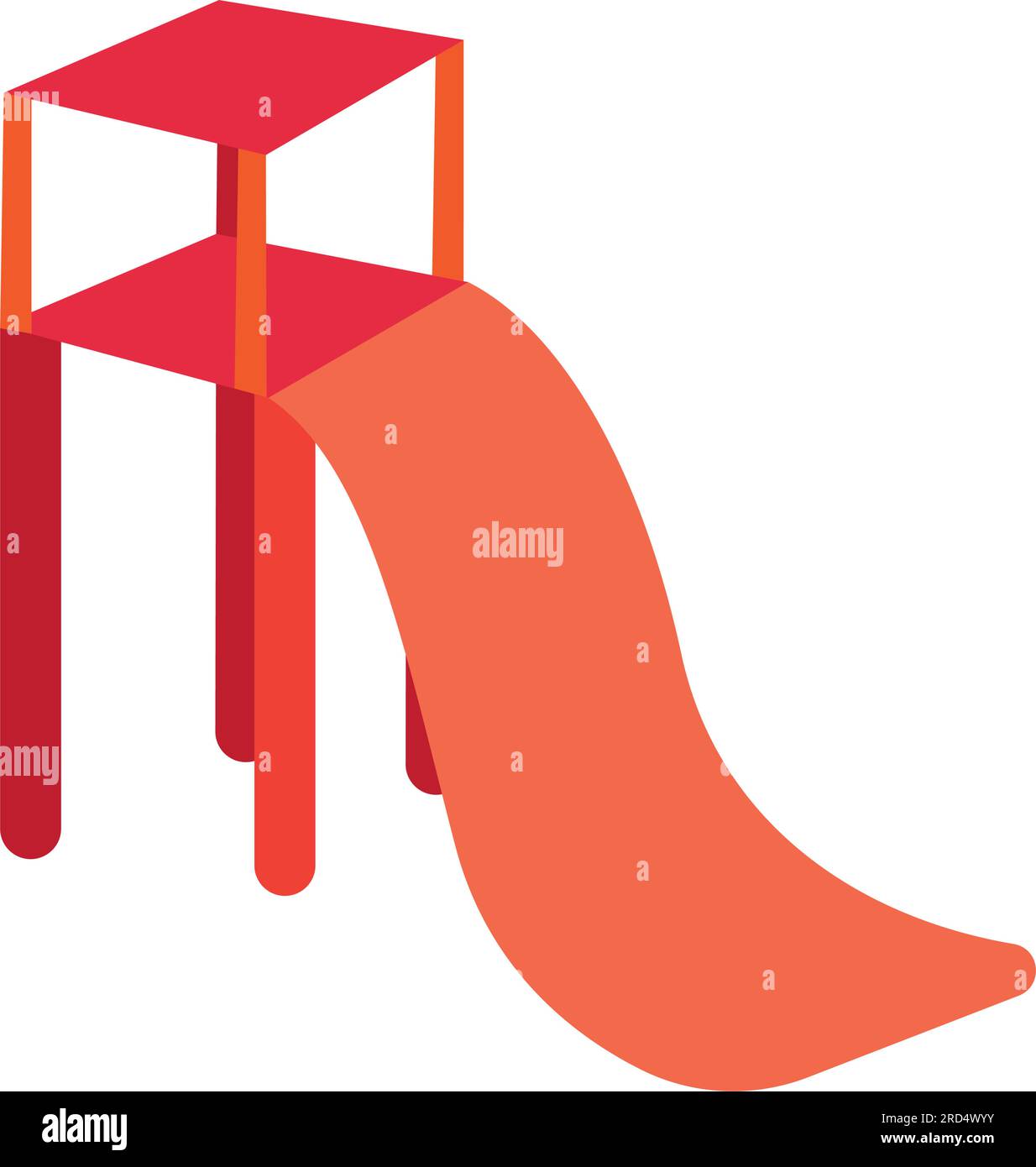Drawing on slide Stock Vector Images - Alamy