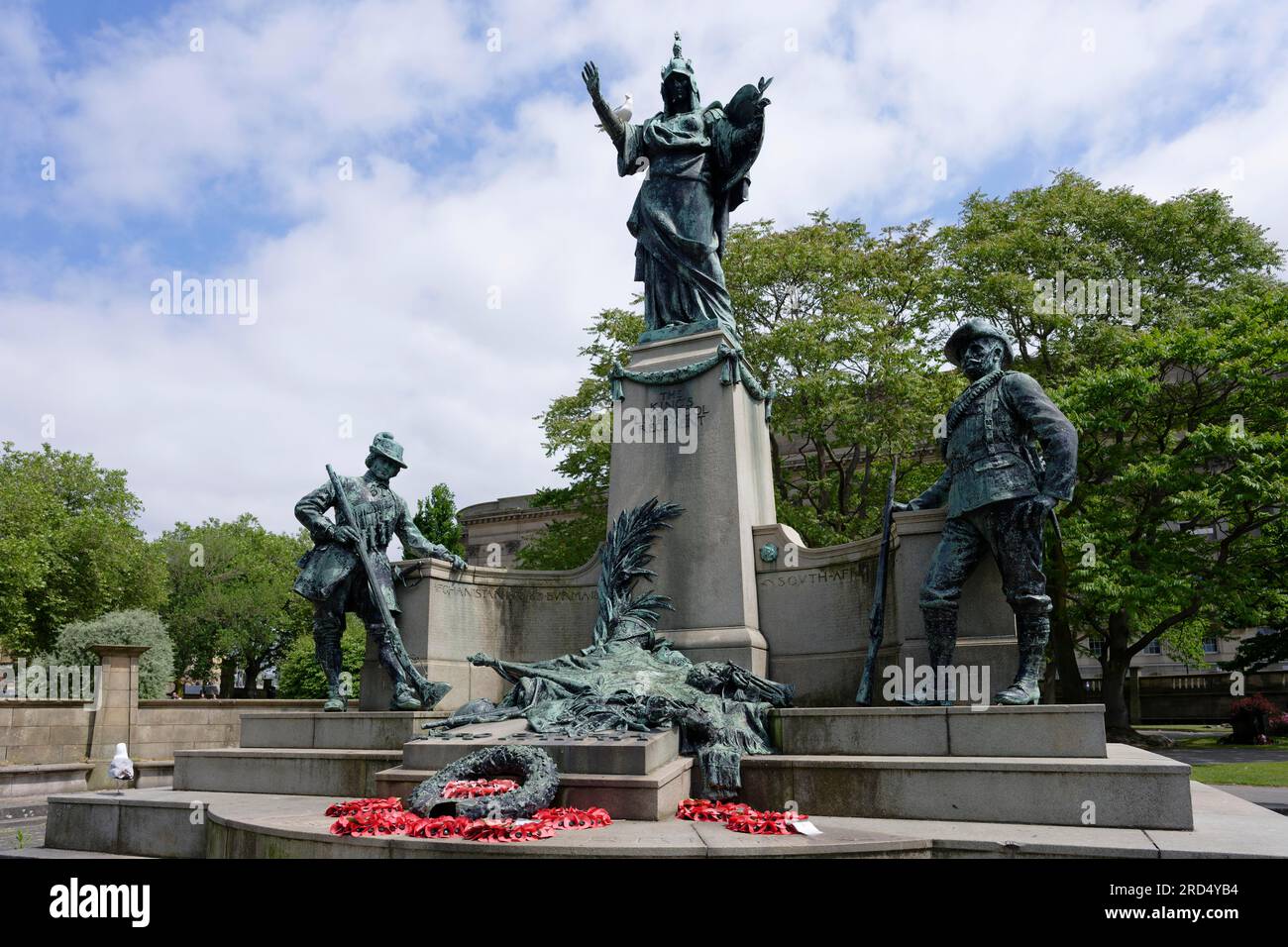 The Kings Liverpool Regiment Monument, St. Johns Gardens, Liverpool