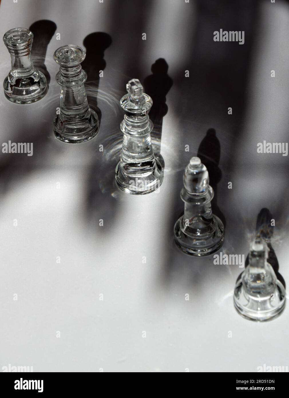 Glass Chess Pieces Bishop