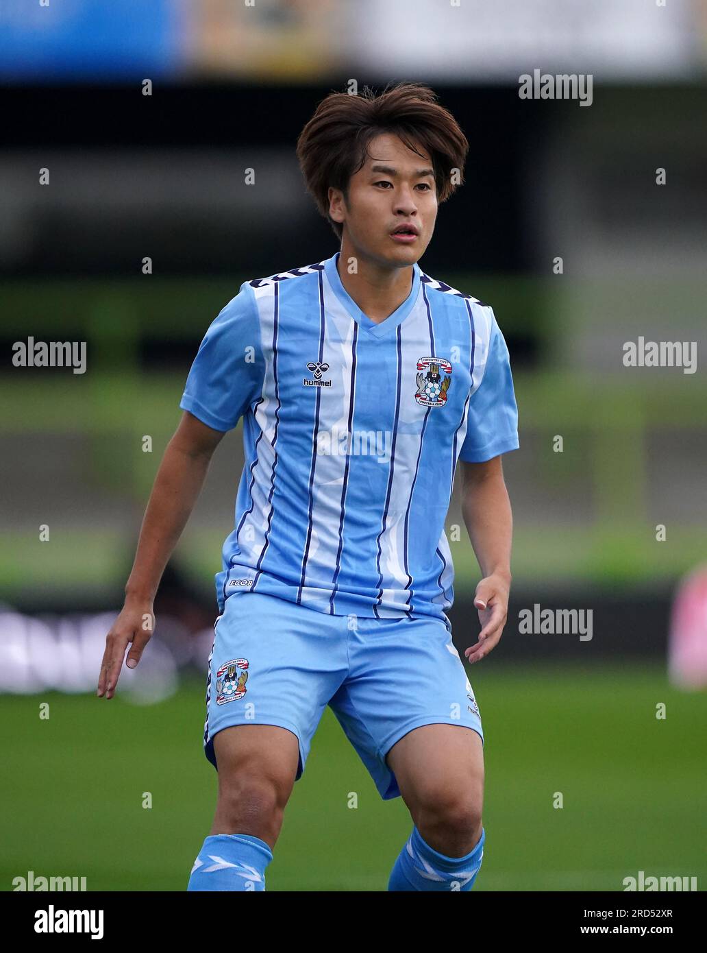 Coventry City's Tatsuhiro Sakamoto during the preseason friendly match