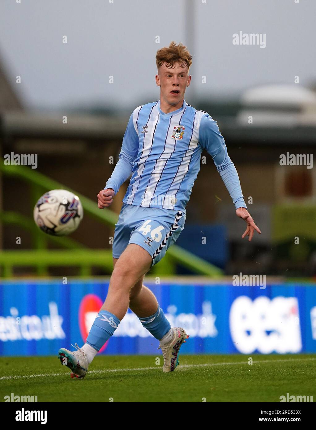 Coventry City's Bradley Stretton during the preseason friendly match