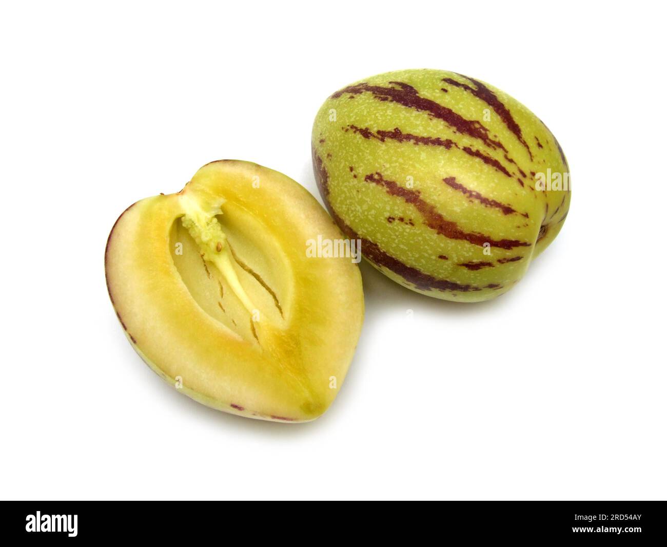 Pepino (Solanum muricatum) Stock Photo