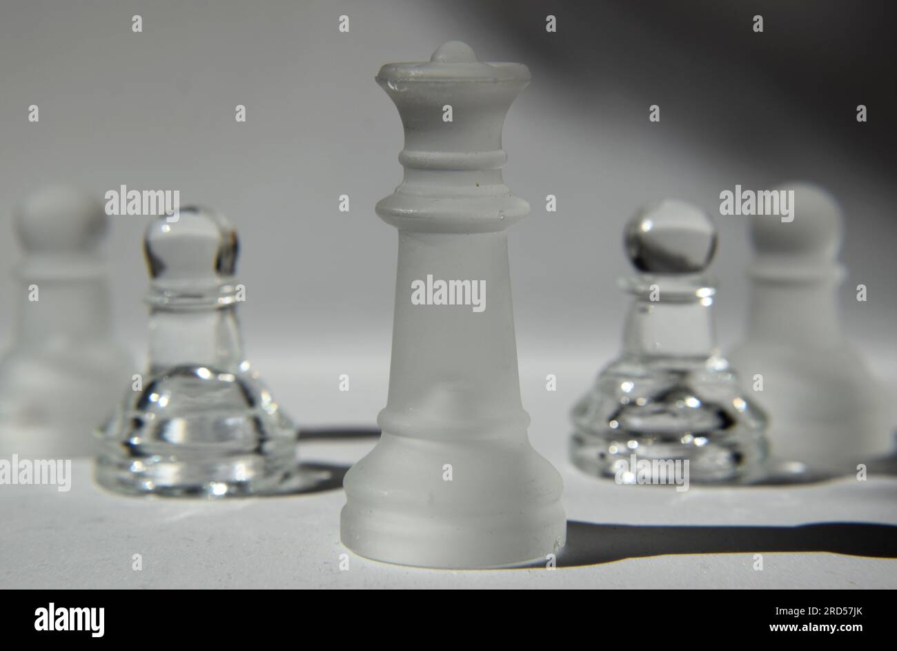 Chess Opening. Catalan Opening. Stock Image - Image of white, queen:  109545171