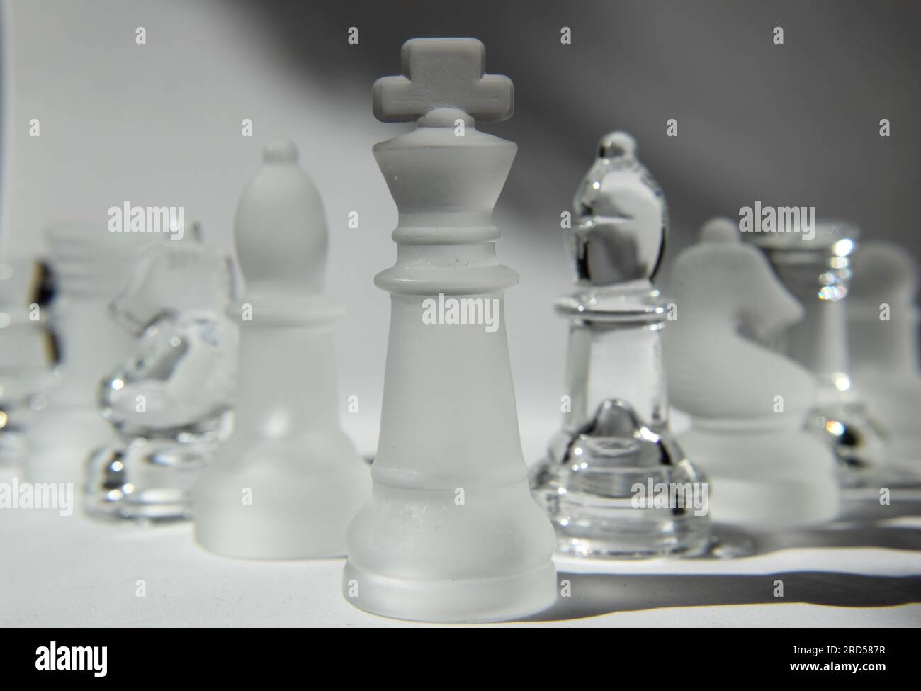 Close-up of a rook chess piece Stock Photo - Alamy