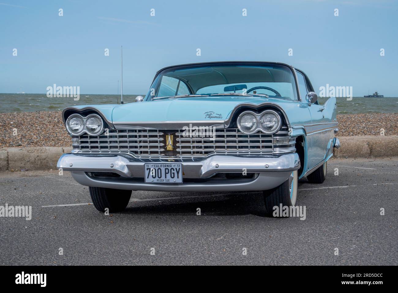 1959 Plymouth Fury full size classic American family car Stock Photo