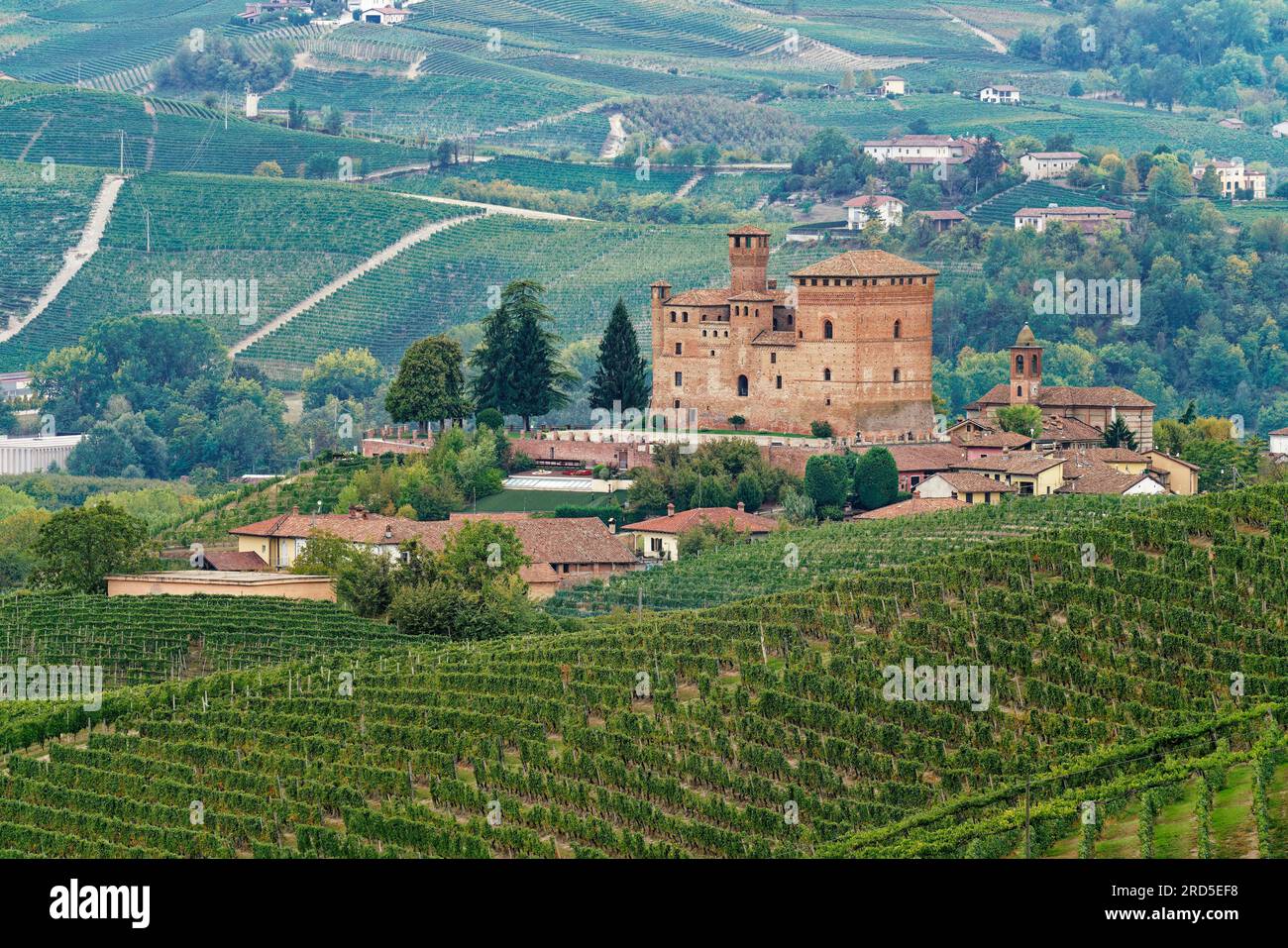 Castello di Grinzane Cavour, castle of the Cavour family and Camillo