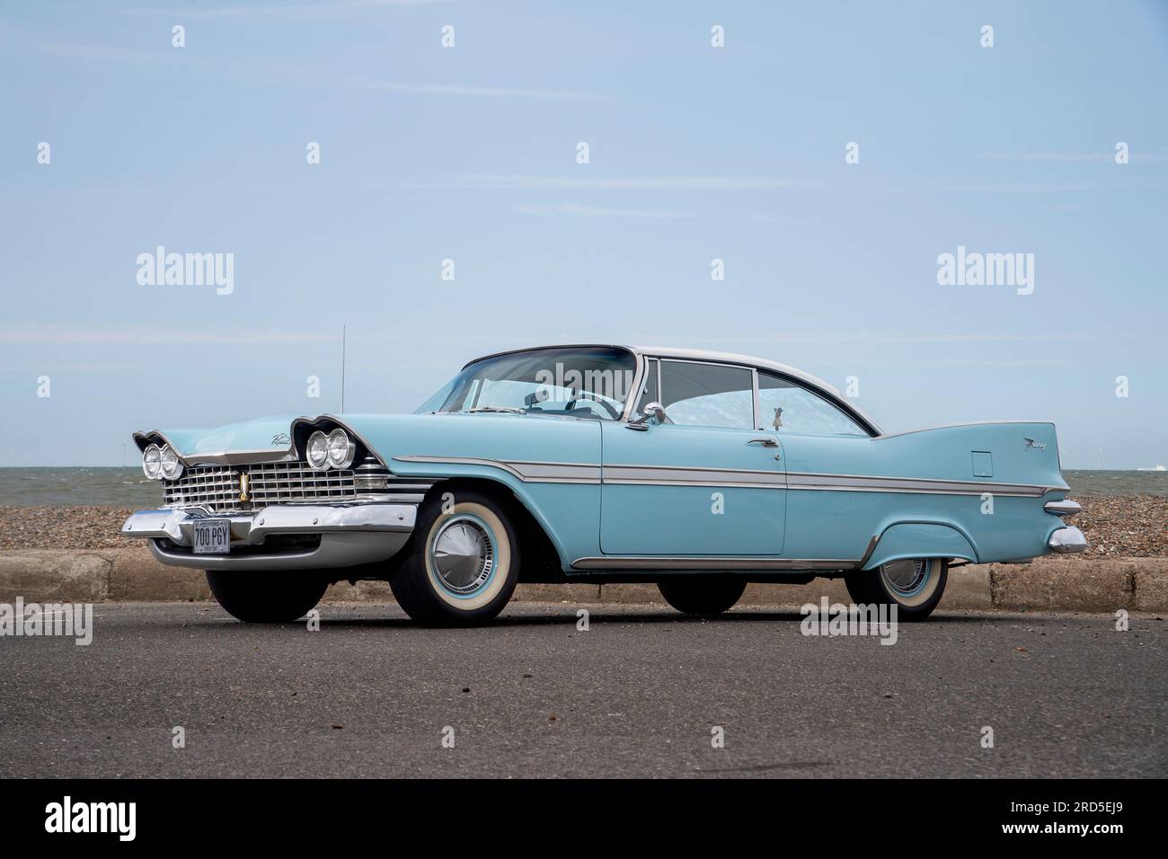 1959 Plymouth Fury full size classic American family car Stock Photo
