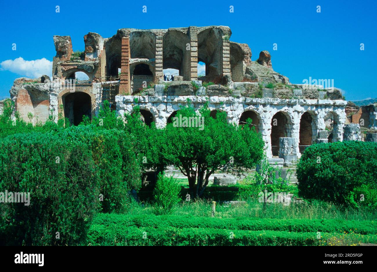 Amphitheatre, Capua Vetere, Campania, Italy Stock Photo
