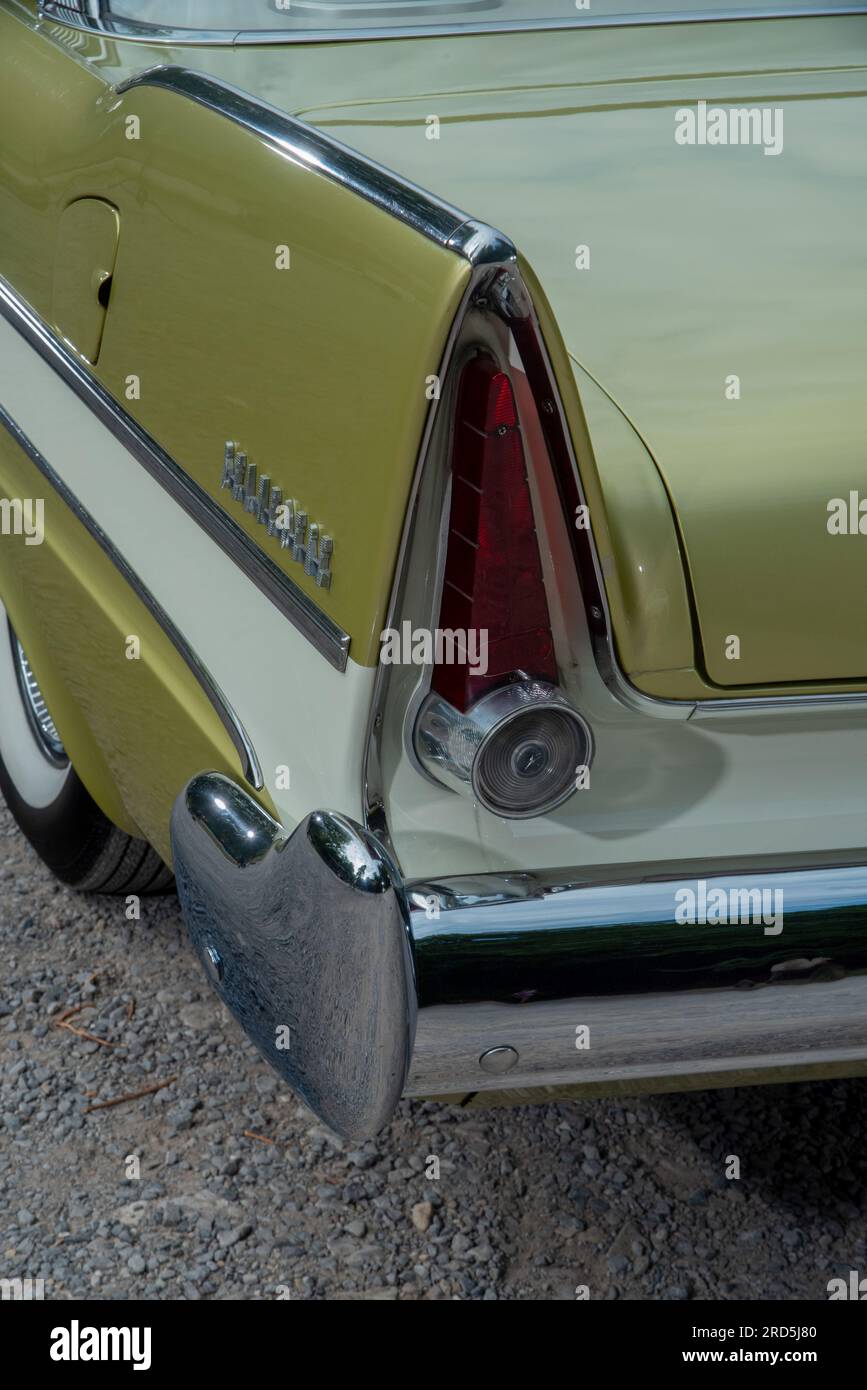 1957 Plymouth Belvedere 'Full Size' classic American family car Stock Photo  - Alamy