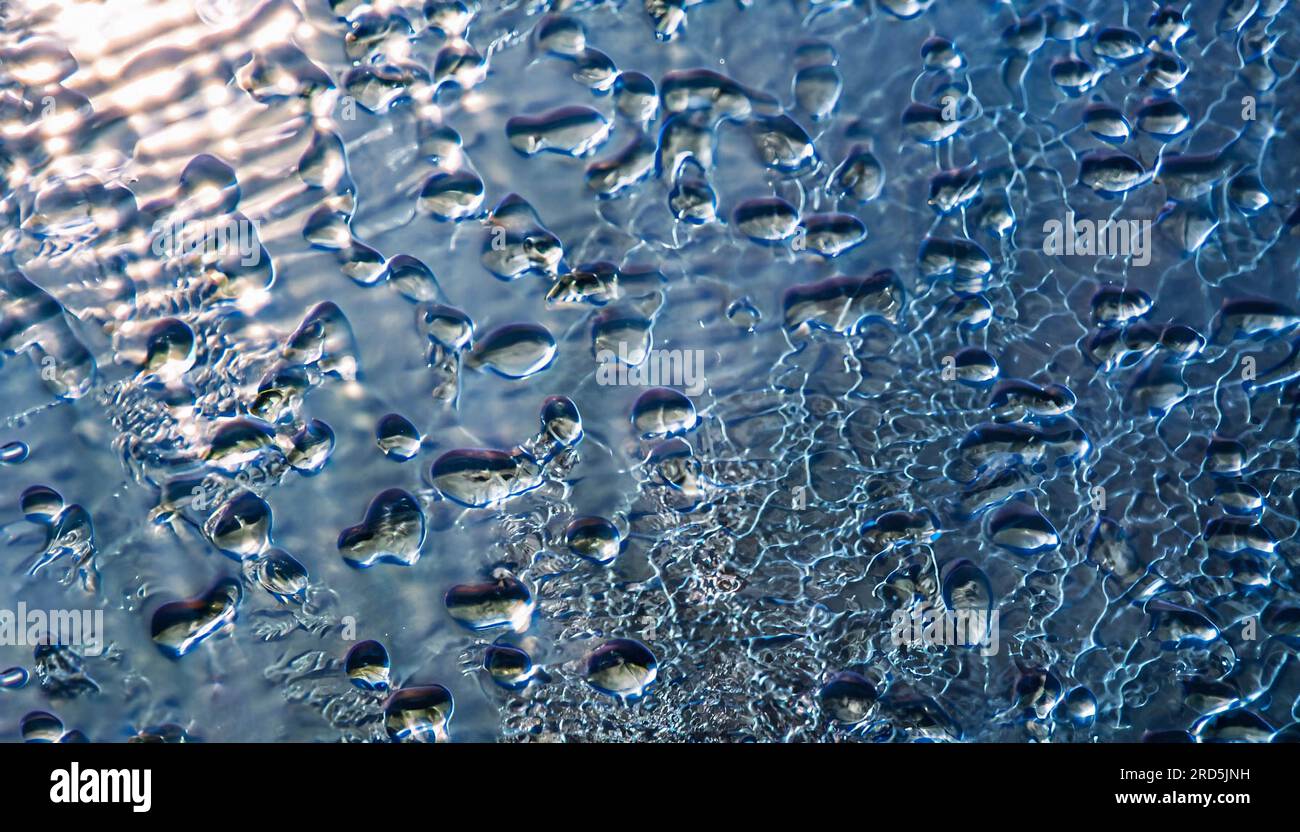 Abstract background blue sea water Stock Photo - Alamy