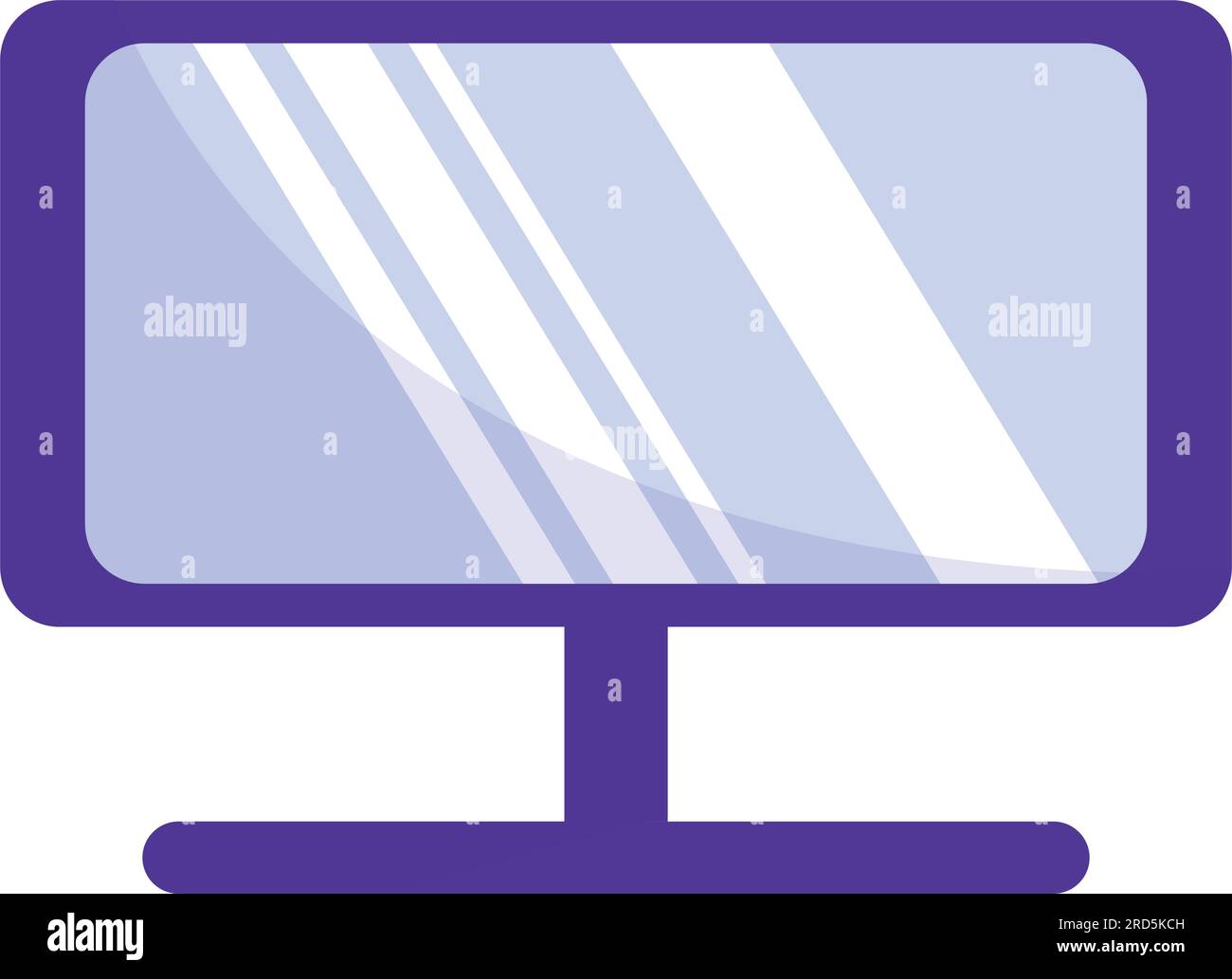 Monitor digital screen Stock Vector Images - Alamy