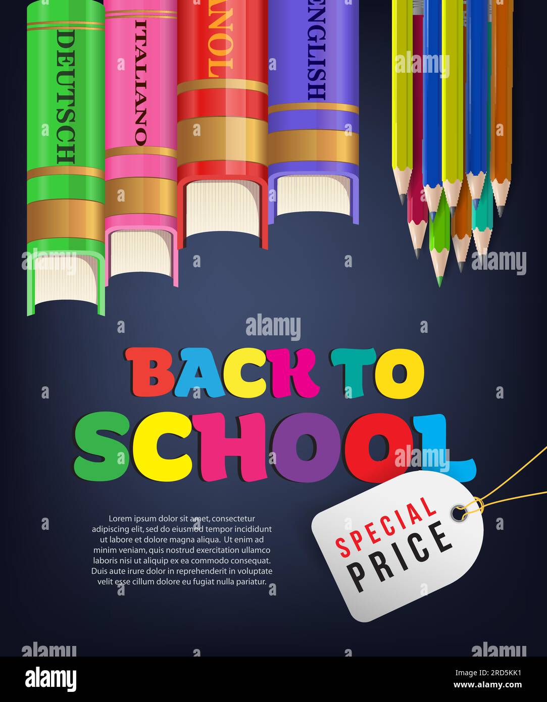 Children offer book Stock Vector Images - Alamy