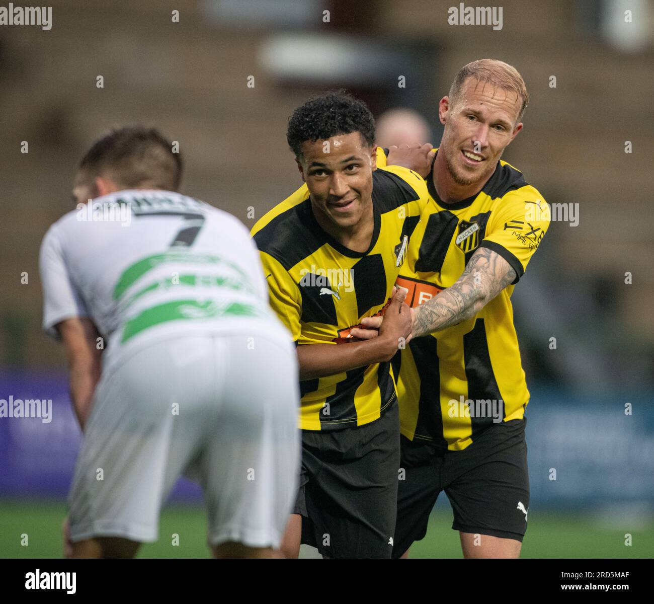 Park Hall, Oswestry, Shropshire, England, 18th July 2023. BK Häcken's