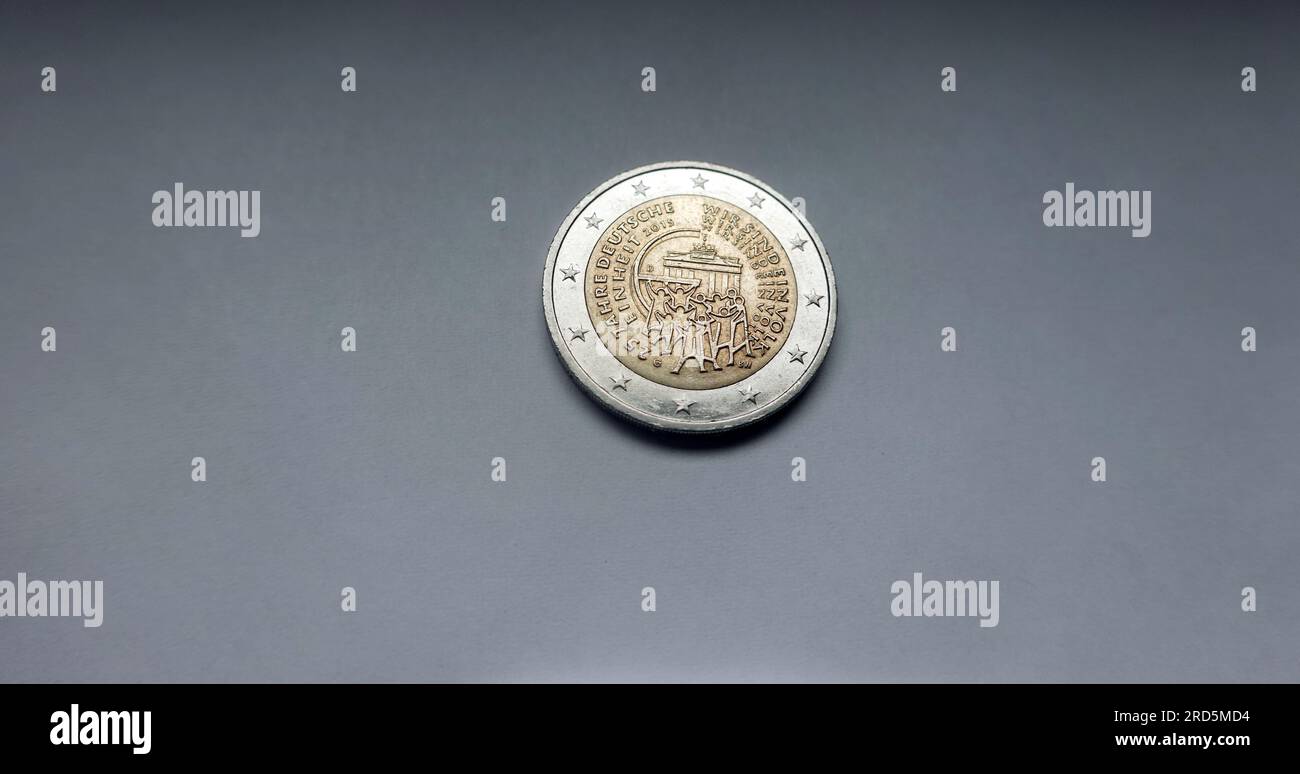 2Euro Gedenkmünze 25 Jahre Deutsche Einheit