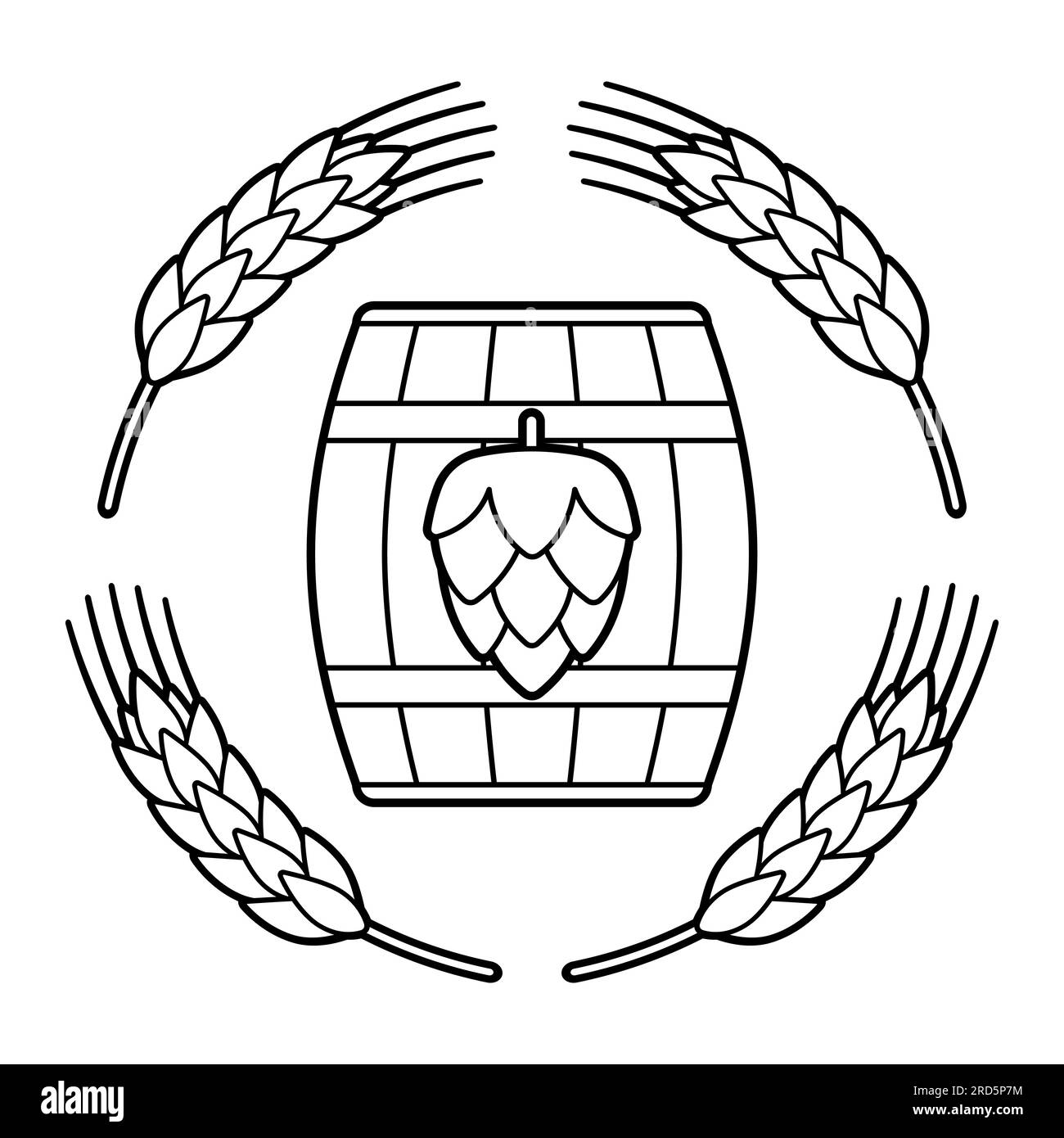 Beer cask Black and White Stock Photos & Images Alamy