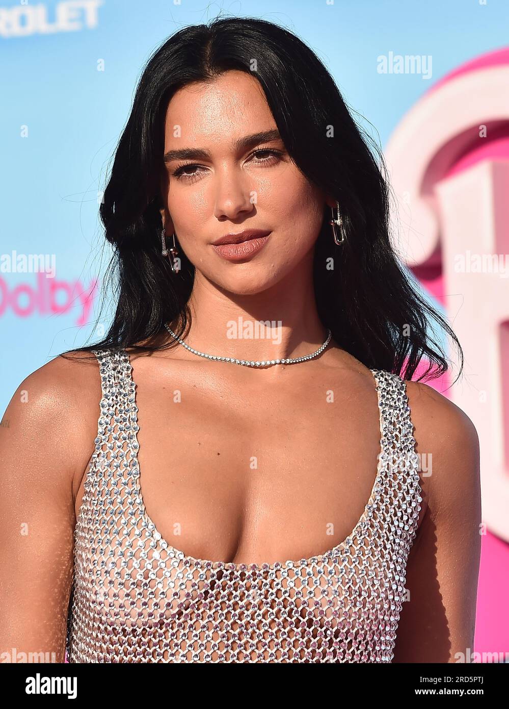 July 9, 2023, Los Angeles, California, USA: Dua Lipa arrives for