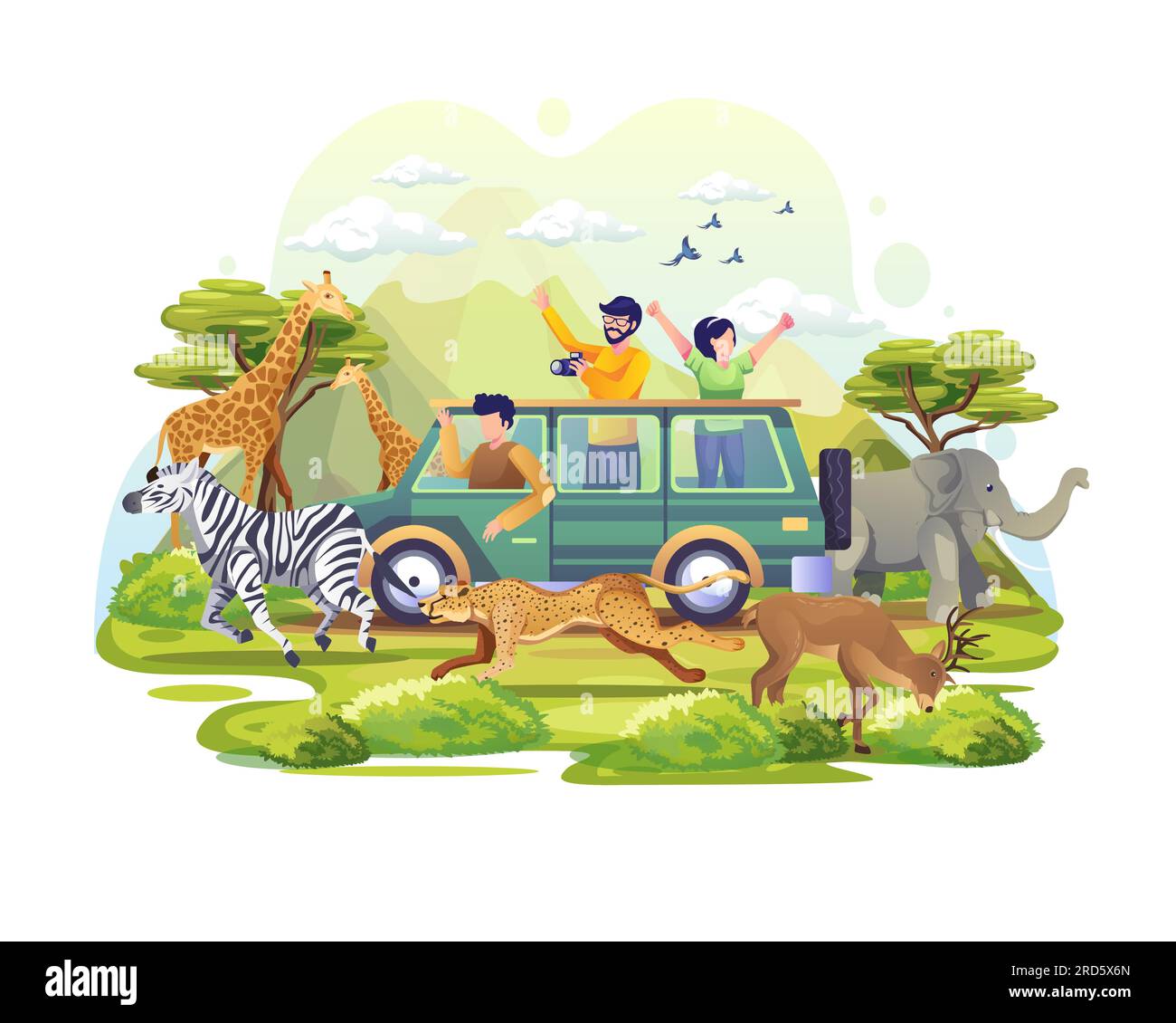 Explore The Animal Kingdom's Savanna On An Unforgettable Safari Trek Adventure